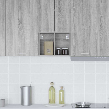Hanging cabinet with Shelf Riga Grey Sonoma 30 x 29.5 x 40 cm