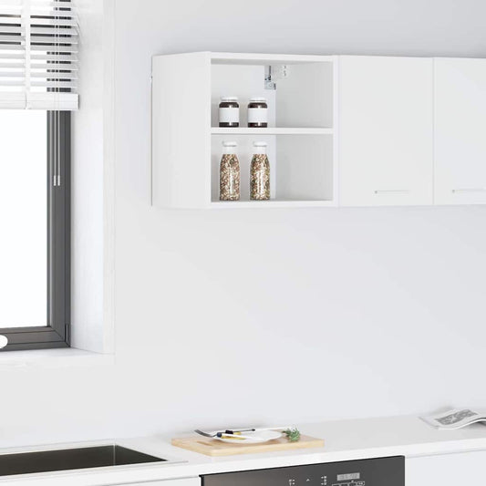Hanging cabinet Riga White 40 x 29.5 x 40 cm Engineered Wood