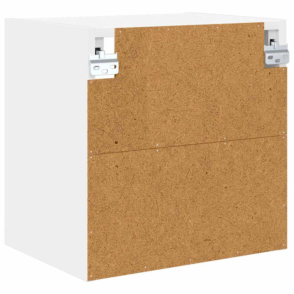 Hanging cabinet Riga White 40 x 29.5 x 40 cm Engineered Wood