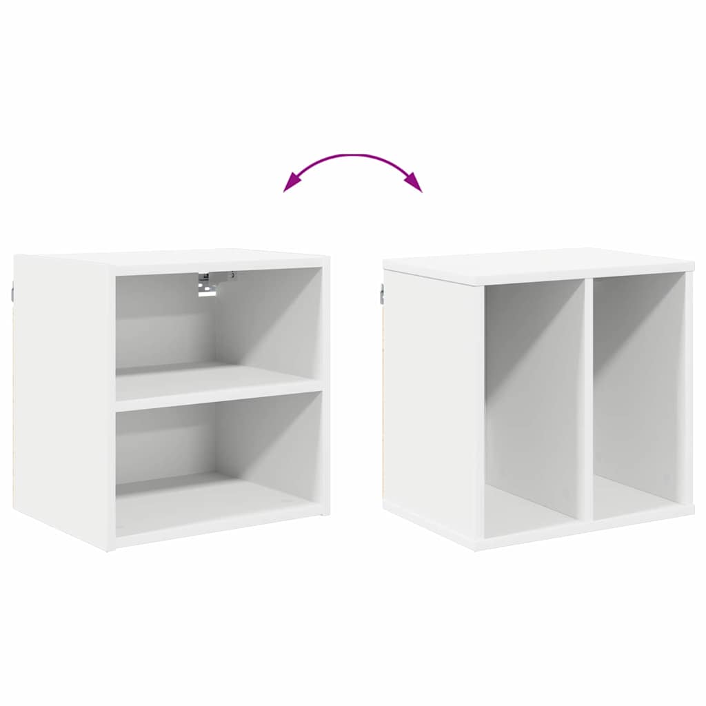 Hanging cabinet Riga White 40 x 29.5 x 40 cm Engineered Wood