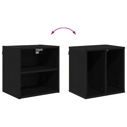 Hanging cabinet with Shelf Riga Black Oak 40 x 29.5 x 40 cm