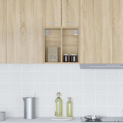Hanging cabinet with Shelf Riga Sonoma Oak 40 x 29.5 x 40 cm