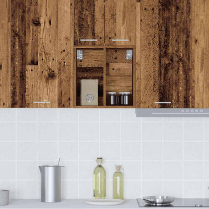 Hanging cabinet Riga Old Wood 40 x 29.5 x 40 cm Engineered Wood