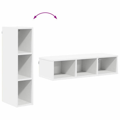 Hanging cabinet Riga White 20 x 29.5 x 80 cm Engineered Wood