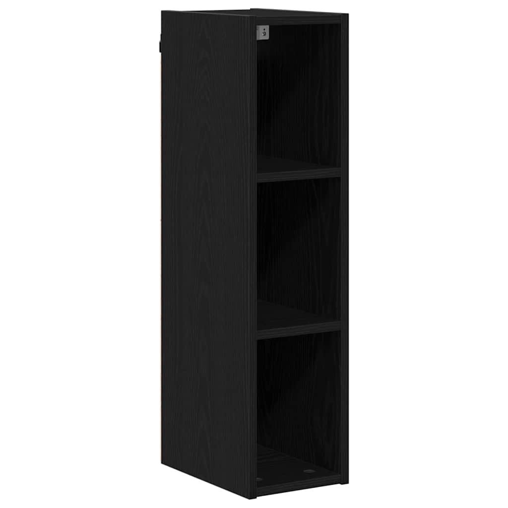 Hanging cabinet with Shelf Riga Black Oak 20 x 29.5 x 80 cm