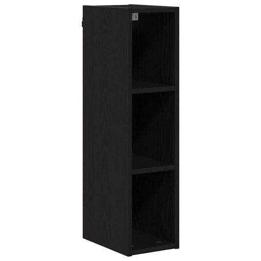 Hanging cabinet with Shelf Riga Black Oak 20 x 29.5 x 80 cm