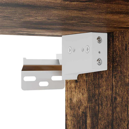 Hanging cabinet with Shelf Riga Smoked Oak 20 x 29.5 x 80 cm