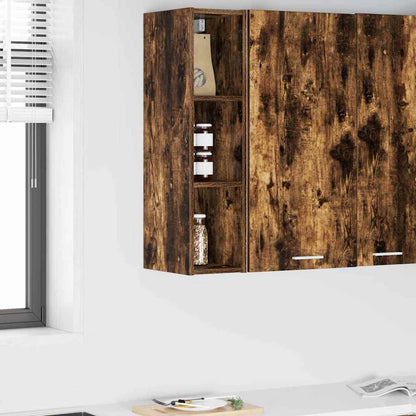Hanging cabinet with Shelf Riga Smoked Oak 20 x 29.5 x 80 cm