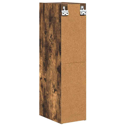 Hanging cabinet with Shelf Riga Smoked Oak 20 x 29.5 x 80 cm
