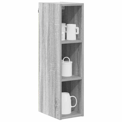 Hanging cabinet with Shelf Riga Grey Sonoma 20 x 29.5 x 80 cm