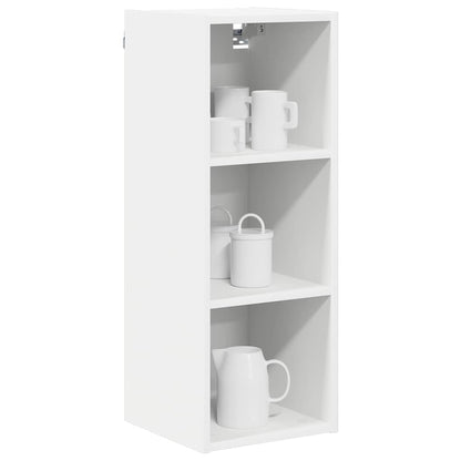 Hanging cabinet Riga White 30 x 29.5 x 80 cm Engineered Wood