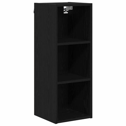 Hanging cabinet with Shelf Riga Black Oak 30 x 29.5 x 80 cm