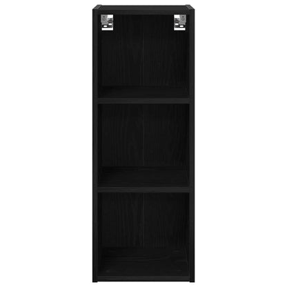 Hanging cabinet with Shelf Riga Black Oak 30 x 29.5 x 80 cm