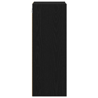Hanging cabinet with Shelf Riga Black Oak 30 x 29.5 x 80 cm