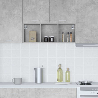 Hanging cabinet with Shelf Riga Concrete Grey 30 x 29.5 x 80 cm