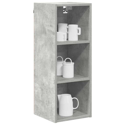 Hanging cabinet with Shelf Riga Concrete Grey 30 x 29.5 x 80 cm