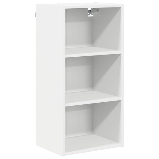 Hanging cabinet Riga White 40 x 29.5 x 80 cm Engineered Wood