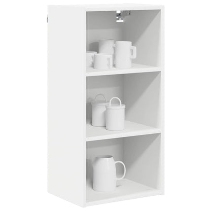 Hanging cabinet Riga White 40 x 29.5 x 80 cm Engineered Wood