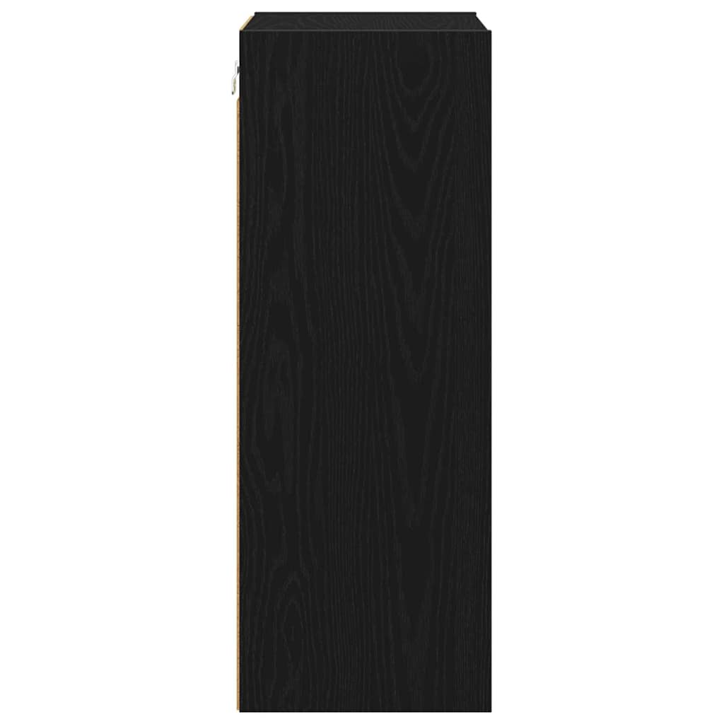 Hanging cabinet with Shelf Riga Black Oak 40 x 29.5 x 80 cm