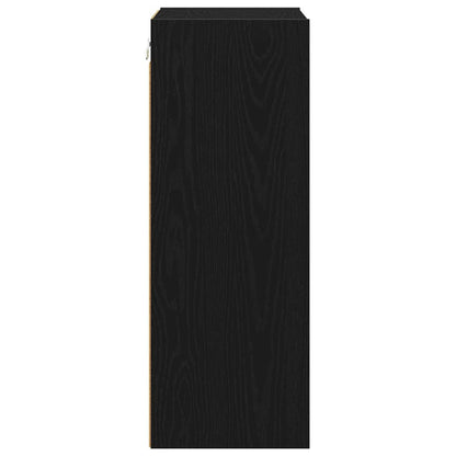 Hanging cabinet with Shelf Riga Black Oak 40 x 29.5 x 80 cm