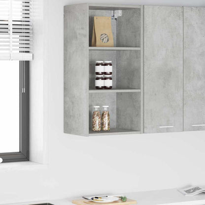 Hanging cabinet with Shelf Riga Concrete Grey 40 x 29.5 x 80 cm