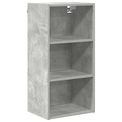Hanging cabinet with Shelf Riga Concrete Grey 40 x 29.5 x 80 cm