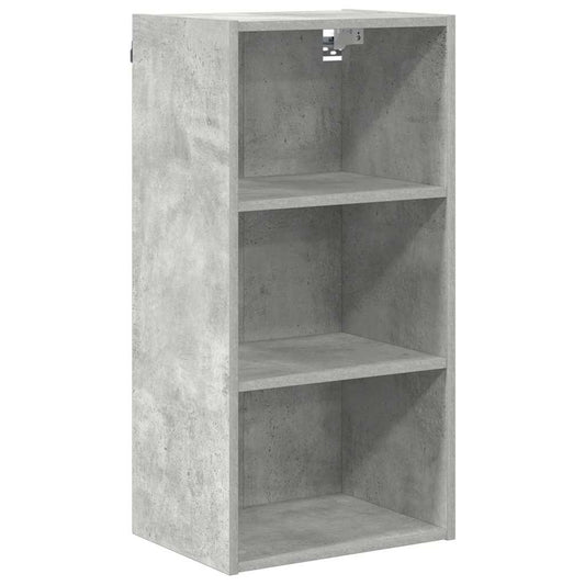 Hanging cabinet with Shelf Riga Concrete Grey 40 x 29.5 x 80 cm