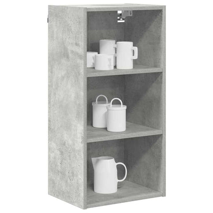 Hanging cabinet with Shelf Riga Concrete Grey 40 x 29.5 x 80 cm