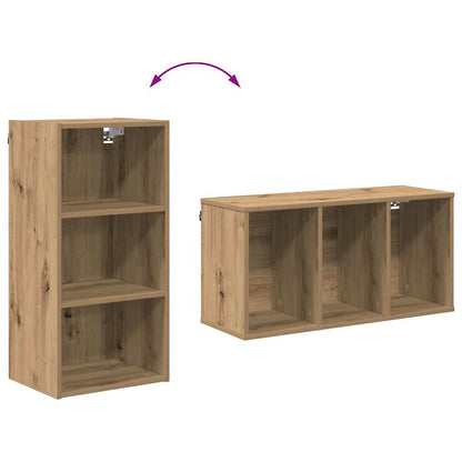 Hanging cabinet with Shelf Riga Artisan Oak 40 x 29.5 x 80 cm