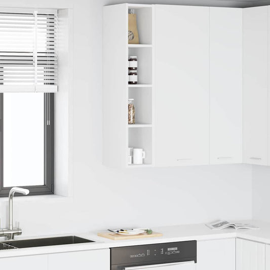 Hanging cabinet Riga White 20 x 29.5 x 100 cm Engineered Wood