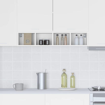 Hanging cabinet Riga White 20 x 29.5 x 100 cm Engineered Wood