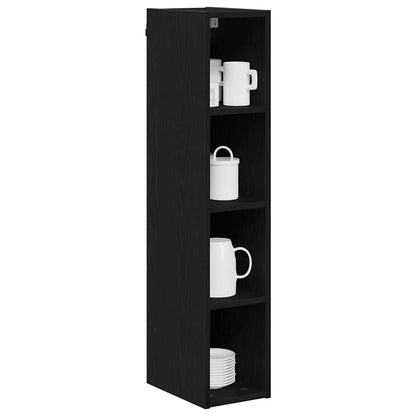 Hanging cabinet with Shelf Riga Black Oak 20 x 29.5 x 100 cm
