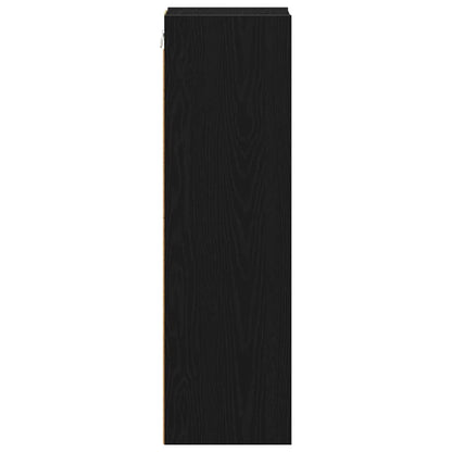 Hanging cabinet with Shelf Riga Black Oak 20 x 29.5 x 100 cm