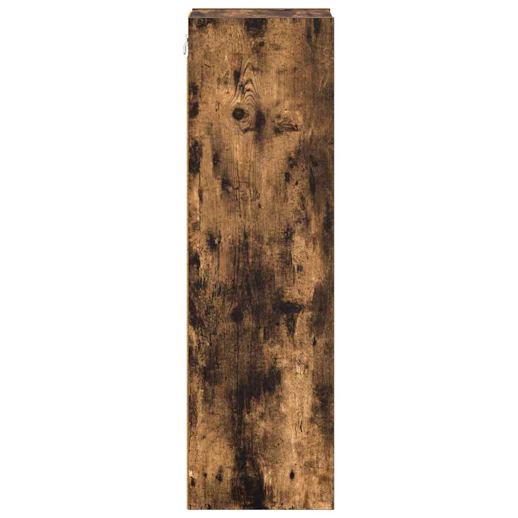Hanging cabinet with Shelf Riga Smoked Oak 20 x 29.5 x 100 cm