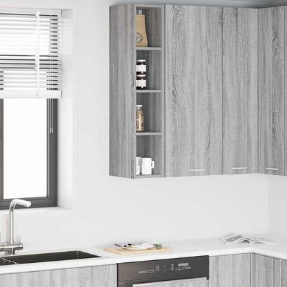 Hanging cabinet with Shelf Riga Grey Sonoma 20 x 29.5 x 100 cm