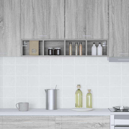 Hanging cabinet with Shelf Riga Grey Sonoma 20 x 29.5 x 100 cm