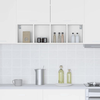 Hanging cabinet Riga White 30 x 29.5 x 100 cm Engineered Wood