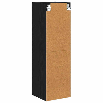 Hanging cabinet with Shelf Riga Black Oak 30 x 29.5 x 100 cm