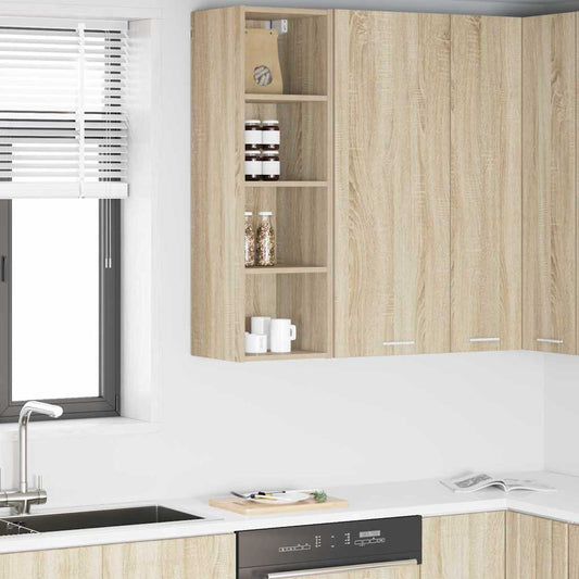 Hanging cabinet with Shelf Riga Sonoma Oak 30 x 29.5 x 100 cm
