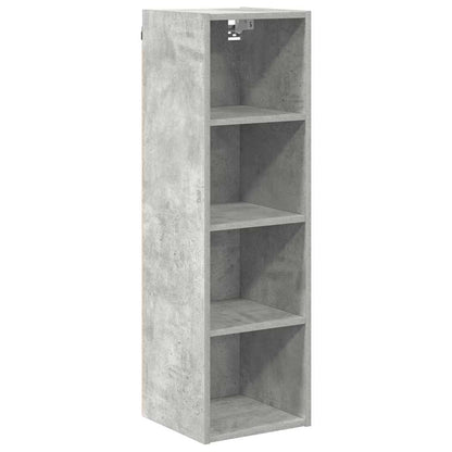 Hanging cabinet Riga Concrete Grey 30 x 29.5 x 100 cm