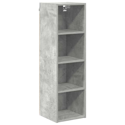 Hanging cabinet Riga Concrete Grey 30 x 29.5 x 100 cm