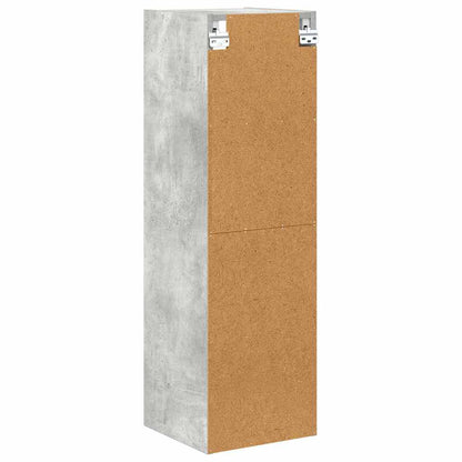 Hanging cabinet Riga Concrete Grey 30 x 29.5 x 100 cm