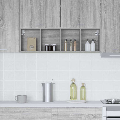 Hanging cabinet with Shelf Riga Grey Sonoma 30 x 29.5 x 100 cm