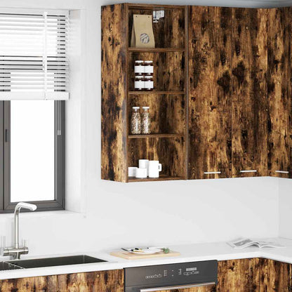 Hanging cabinet with Shelf Riga Smoked Oak 40 x 29.5 x 100 cm