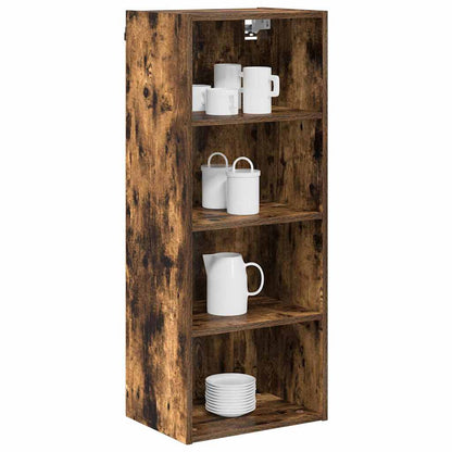 Hanging cabinet with Shelf Riga Smoked Oak 40 x 29.5 x 100 cm