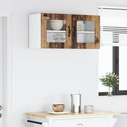 Kitchen Wall Cabinet Old Wood 80 x 31 x 40 cm Engineered Wood