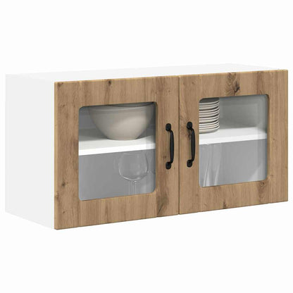 Kitchen Wall Cabinet with Shelf Artisan Oak 80 x 31 x 40 cm