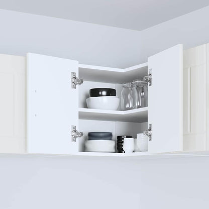 Kitchen Wall Cabinet White 57 x 57 x 40 cm Engineered Wood