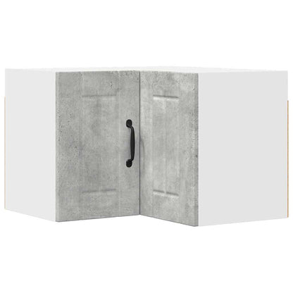 Kitchen Wall Cabinet with Shelf Concrete Grey 57 x 57 x 40 cm