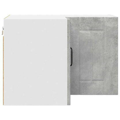 Kitchen Wall Cabinet with Shelf Concrete Grey 57 x 57 x 40 cm